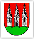 das Wappen der Stadt Kirchberg