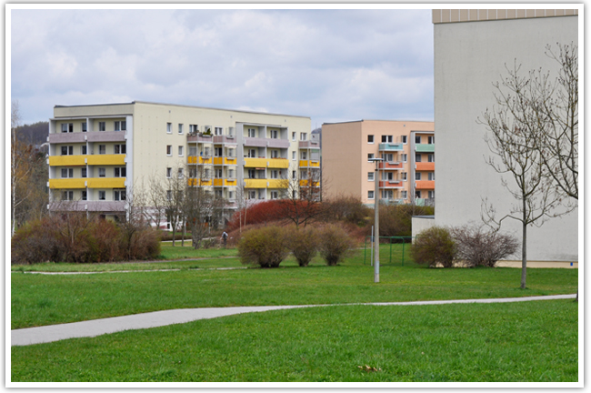 Innenhofgestaltung an der Käthe-Kollwitz-Straße und Gorkistraße