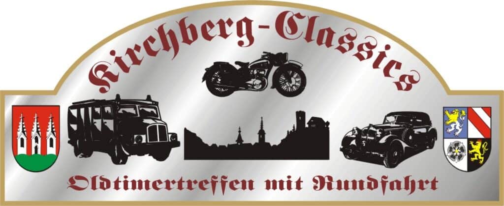 Logo Kirchberg - Classics - Oldtimertreffen mit Rundfahrt