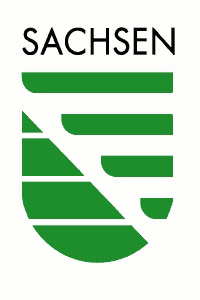 Auf dem Bild ist eine Illustration des sächsischen Wappens zu sehen