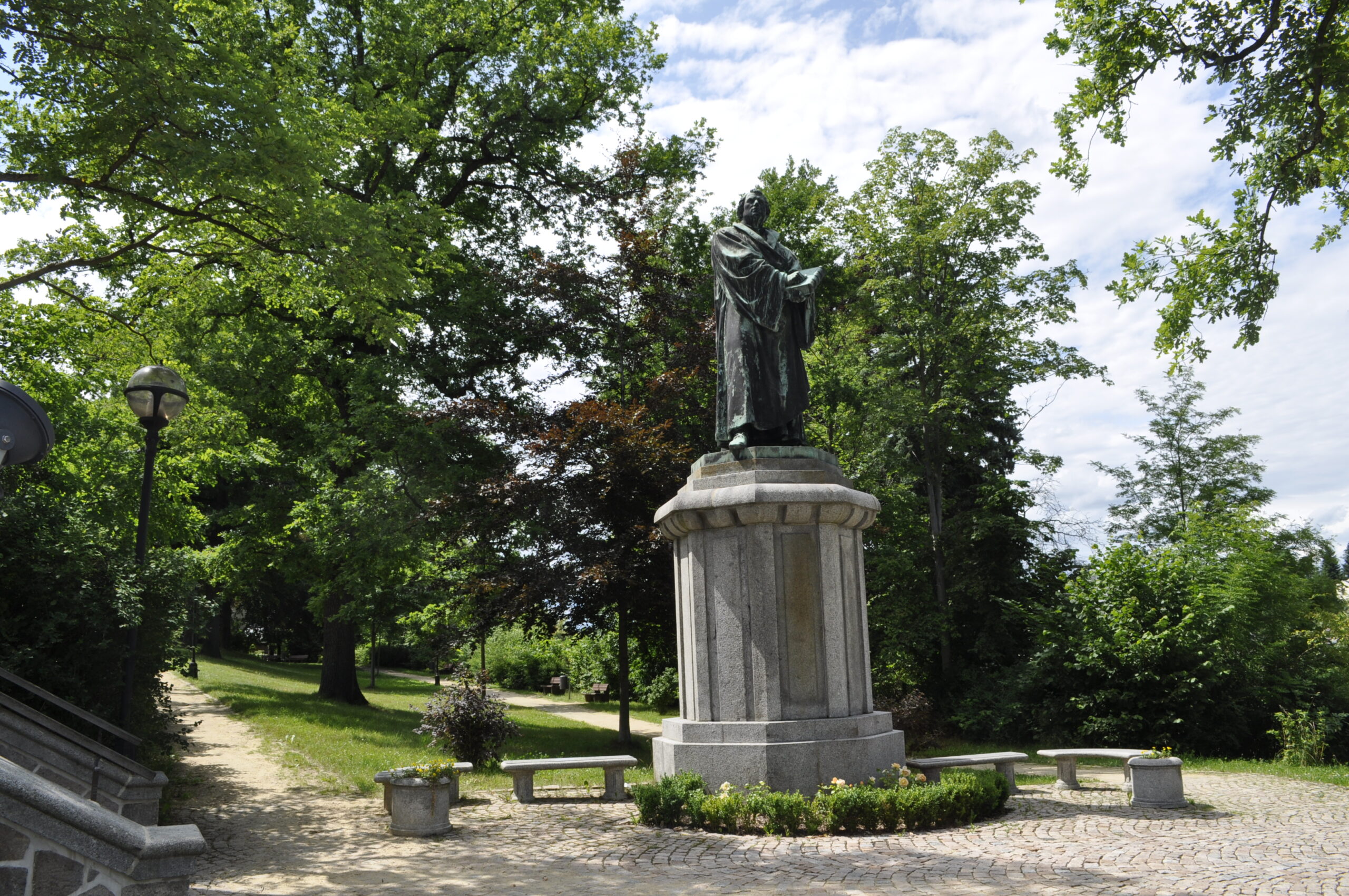 Lutherdenkmal im Lutherparkt