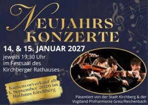 Neujahrskonzert neue Uhrzeit